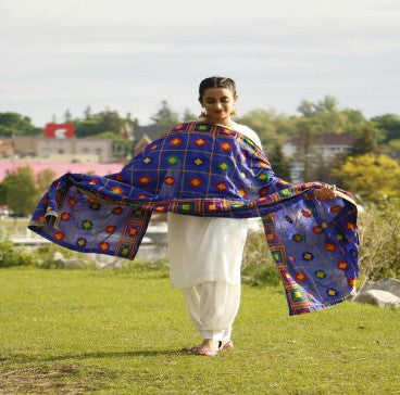Noor-e-Haryana – Handwoven Phulkari Dupatta