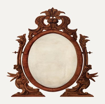 Shilp – Wooden Mirror Frame from Yamunanagar
