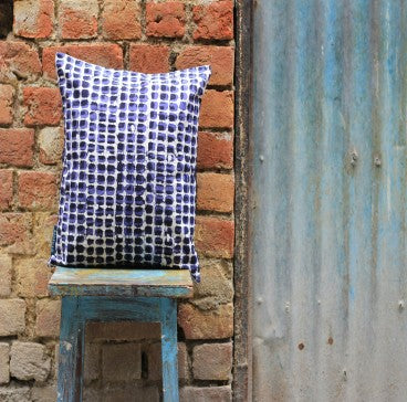 Chaupal – Haryanvi Motif Cushion Cover